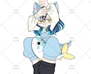 カートゥーン風SNSアイコンを描きます SNSを楽しくするオリキャラ、イメージイラスト描きます！ イメージ10