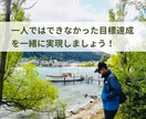 1ヶ月コーチングで目標達成をサポートします ビデオチャット60分＋チャットサポート1ヶ月で伴走します！ イメージ6