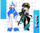 ビビっと！ポップなデフォルメイラスト描きます キャッチーなイラスト／動画配信などにも◎ イメージ8