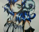 アナログイラストお描きます 細かい指定にも出来うる限り対応致します！ イメージ1