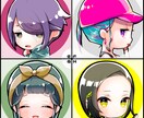 小さくて可愛い！ミニキャライラスト承ります 綺麗でポップなミニキャラお描きします！繊細な表現も得意です✨ イメージ3