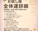 あなたの運勢鑑定します ◆あなただけの運勢の流れと開運ポイントをお届け◆ イメージ2