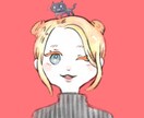 水彩テイストで可愛い雰囲気の似顔絵を描きます ●SNSのアイコン等に使っていただけるような似顔絵を描きます イメージ3