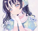 ドリーミーパステルな柔らかく幻想的な絵を制作します SNSアイコンやサムネ、ギフトなどに！女の子が得意です。 イメージ2