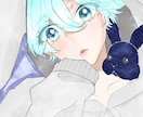 あなただけのイラストを作成します 透明感ある綺麗なイラストを作成します イメージ1