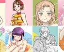 集客力UP✩.*˚可愛いアイコンを描きます 目を惹く♪可愛くキャッチ―なイラストであなたを表現！ イメージ2
