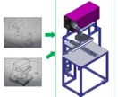 機械部品・治具の設計・3Dモデリングを行います 実務経験10年以上の機械設計対応 イメージ3