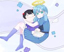 最短即日！あなただけのSNS用アイコンやを描きます 最短即日でお渡し致します！あなただけの特別な1枚を描きます！ イメージ6