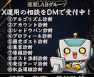 Xを1ヶ月運用代行｜投稿-集客-収益を改善します 今どこで詰まってますか？X運用のDM相談を受付中！ イメージ2