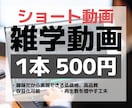収益化に最適な雑学short動画を格安で作成ます 丸投げOKでSNSをつかって収益を得るためのお手伝いをします イメージ1
