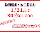 動画等の文字起こし致ます 忙しい！時間が無い！そんなあなたに！ イメージ1