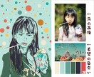 最短【即日納品！！！】似顔絵制作します デザイン/アート系で商用利用しやすいおしゃれ絵柄 イメージ1