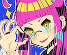 SNS用のアイコン描きます カラフルなアイコンで相手の目を引き付けませんか？！ イメージ2