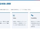 営業・社内で使えるビジネス資料を作成します 東証プライム企業の営業現場で使う資料の型 イメージ3