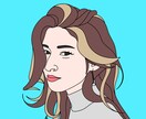 シンプルな似顔絵アート作ります SNSのアイコンや名刺で使っていただいてます！ イメージ4