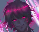アイコンやサムネ等かっこいいイラスト描きます 厚塗り風/ダークな雰囲気中心！キャラビジュ可！爆速納品可！ イメージ2