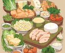 管理栄養士が低糖質ランチレシピ5日分を提案します 初心者でも丁寧対応！簡単＆美味しい低糖質ランチ イメージ1