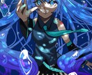 イラスト描きます 全身イラストからデフォルメイラストまで幅広く描きます イメージ7