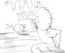 漫画風のパキッとしたイラストを描きます 漫画風の動きのある絵や、静止画など幅広くできます！ イメージ5