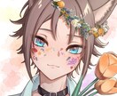 SNS/Youtube用キャライラスト描きます SNSアイコン、歌ってみた用や商品の宣伝用に目を引く1枚を！ イメージ1