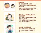 お祝いにぴったりなかわいい3頭身の似顔絵描きます そっくりでかわいい似顔絵、贈り物にいかがですか？ イメージ8