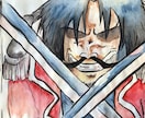 温かみのあるアート描きます 色鉛筆と筆ペンで描いた温かみのあるシンプルアート！ イメージ4