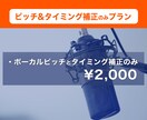 歌ってみた 他、ボーカルのピッチ補正承ります コスパ◎ センス◎ 現役ミュージシャンによるピッチ補正 イメージ2