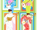 優しい雰囲気のイラストを描きます 穏やかさとユーモアを大切にしたイラストを心がけています。 イメージ2
