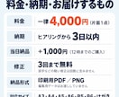 AI・自作チラシを3日で修正・リニューアルします サイズ問わず一律4,000円｜部分修正もOK イメージ4