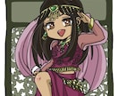 ポップでかわいいアイコン描きます デフォルメ・ちびキャラのゆるかわアイコン イメージ1