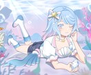 キャラクター立ち絵・一枚絵お描きします キービジュアルなど目を惹くイラストを制作します イメージ4