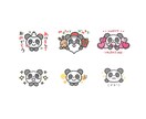 もちもちかわいい動物のLINEスタンプ作ります イラスト販売サイトでのDL実績多数！商用・個人どちらもOK！ イメージ3