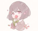 シンプルかわいい、デフォルメアイコンお描きします 暖かみのある色合いで、ふんわりかわいい絵柄です^. .^ イメージ4