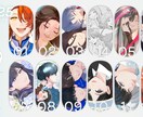 SNS等アイコン・立ち絵イラスト作成します SD優先期間！　立ち絵追加費用あります イメージ8