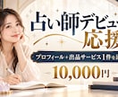 占い師デビュー伴走講座【限定価格】０→1　叶えます 最初の1件から人気鑑定師へ！売れる道を一緒に歩みます イメージ1