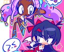 平成カワイイ！デフォルメイラストお描きします ポップで懐かしい雰囲気のイラストをお届け！商用利用OKです♪ イメージ10