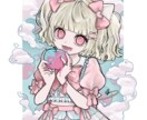 厚塗りで可愛い女の子のイラストを描きます アイコン、グッズ、サムネなど✧︎*（最初の3名様の価格です） イメージ4