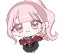 ふわっと甘可愛いミニキャライラストを制作致します ♡SNS使用、商標利用OK！お気軽にお問い合わせください⟡ イメージ4