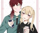 アイコン 夢絵 コテ同描きます 夢女子さんのお手伝いをいたします‼️ イメージ4