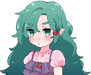 アイコン制作します かわいいお顔ならなんぼでも描けます イメージ2