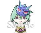 1500円〜/お面×人物SNSアイコン制作します お面×人物の個性的なSNSアイコン制作 イメージ10