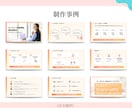 女性向けデザイン◎見る人目線で伝わる資料制作します Canva  ｜統一感のある資料にブラッシュアップします イメージ4