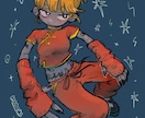 ポップでダークなイラスト・似顔絵描きます ‪☺️グッズやアイコン・サムネ、プレゼント用似顔絵が人気◎ イメージ4
