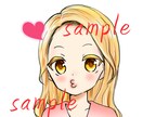 ツイッター等のアイコン作成します 似顔絵・好きな絵(人間・動物等)からお好きなものを描きます イメージ1