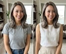 AI画像・写真を自然にレタッチ加工します 顔・肌・髪・手・背景などご希望に合わせて修正します イメージ4