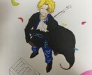 イラスト描きます イラスト専用画用紙に描いて発送します イメージ1
