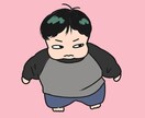 赤ちゃんやペットのデフォルメ絵を描きます 家族の可愛い一瞬の面白写真をイラストにします！ イメージ1
