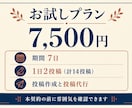 旅行・グルメのX運用を1週間お試し代行しますます 本契約の前に、投稿の雰囲気を確認できます イメージ2