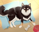 うちの子大歓迎！いろんな絵柄で動物を描きます アイコン/グッズ/似顔絵/ギフトなんでもご相談ください！ イメージ1