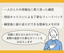 3回分！キャリコン試験向けに丁寧なロープレします 現役カウンセラーが面接試験の大事なポイントをコメント！3回分 イメージ2